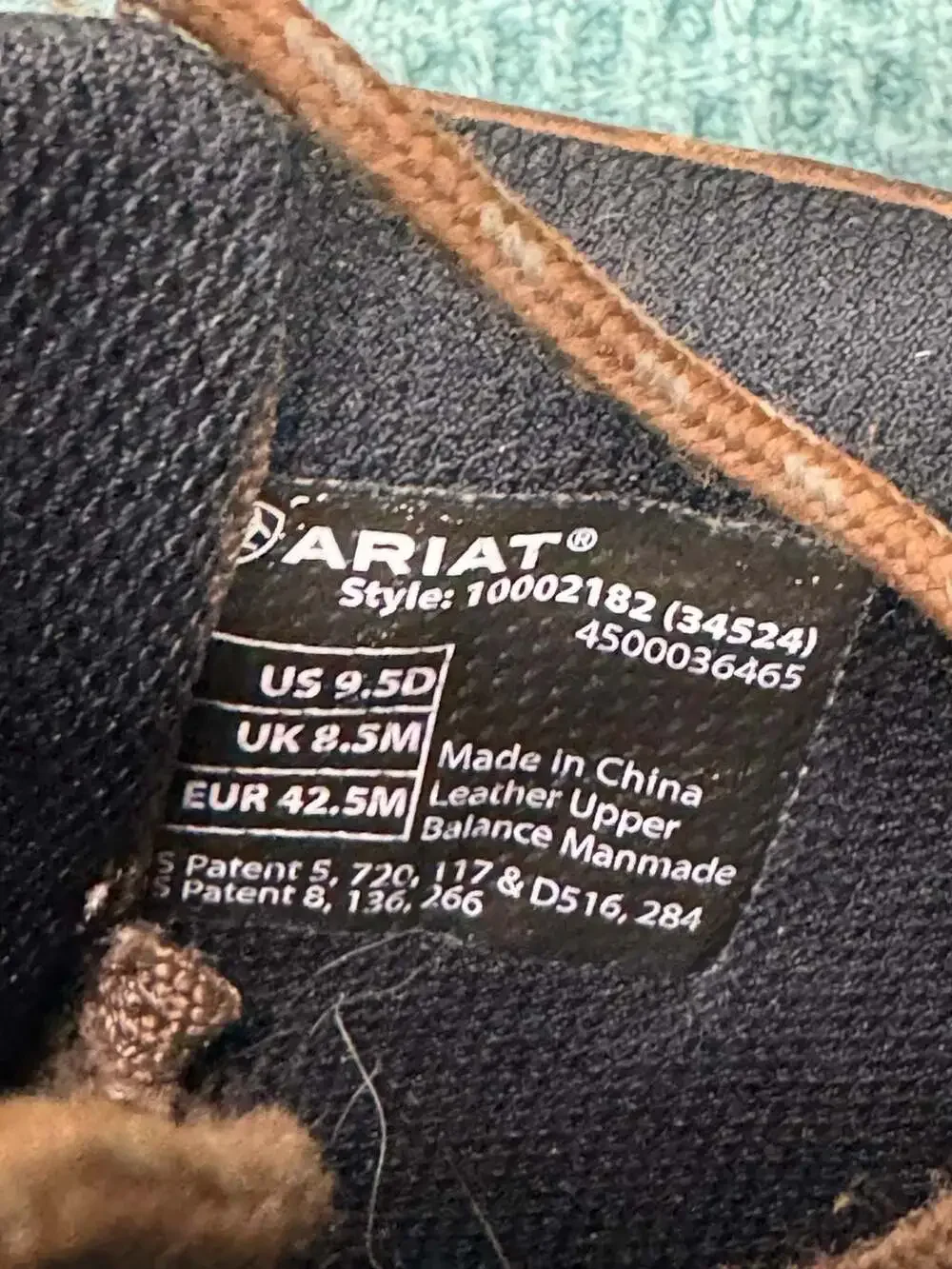 Ariat Terrain ATS Leather Hiking Boots